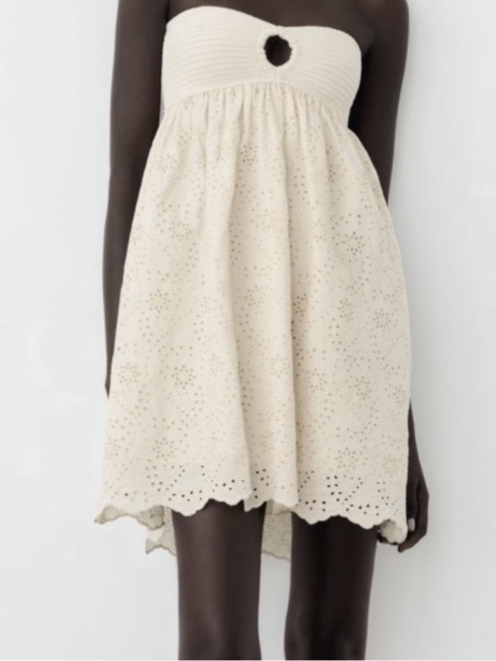 NWT - Zara Strapless Mini Dress